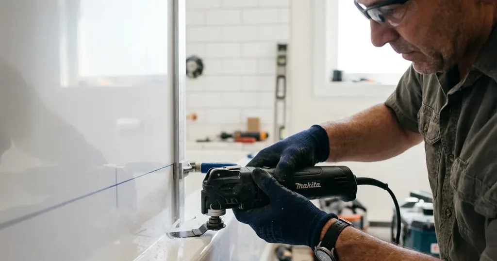 Wannentür nachrüsten ohne Ausbau